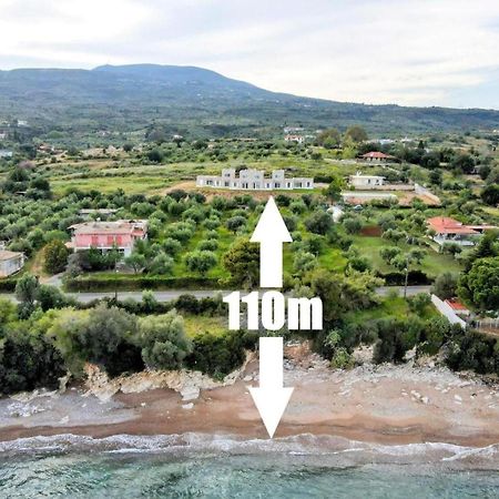 Stone Bay Houses In Messinia Kalamaki Beach Area 克拉尼 外观 照片