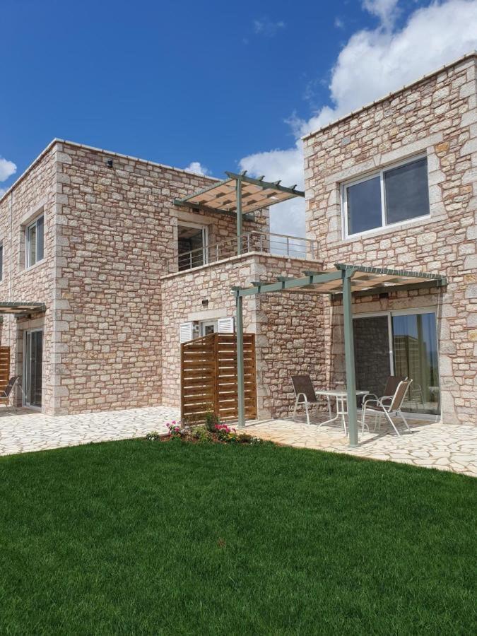 Stone Bay Houses In Messinia Kalamaki Beach Area 克拉尼 外观 照片