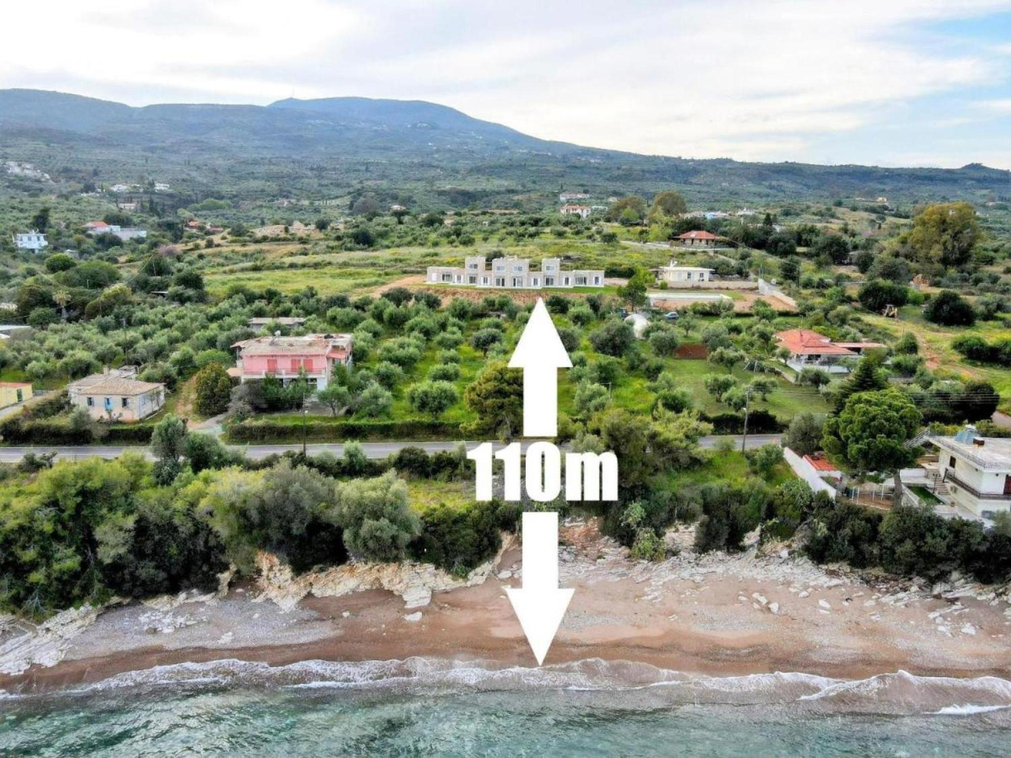 Stone Bay Houses In Messinia Kalamaki Beach Area 克拉尼 外观 照片